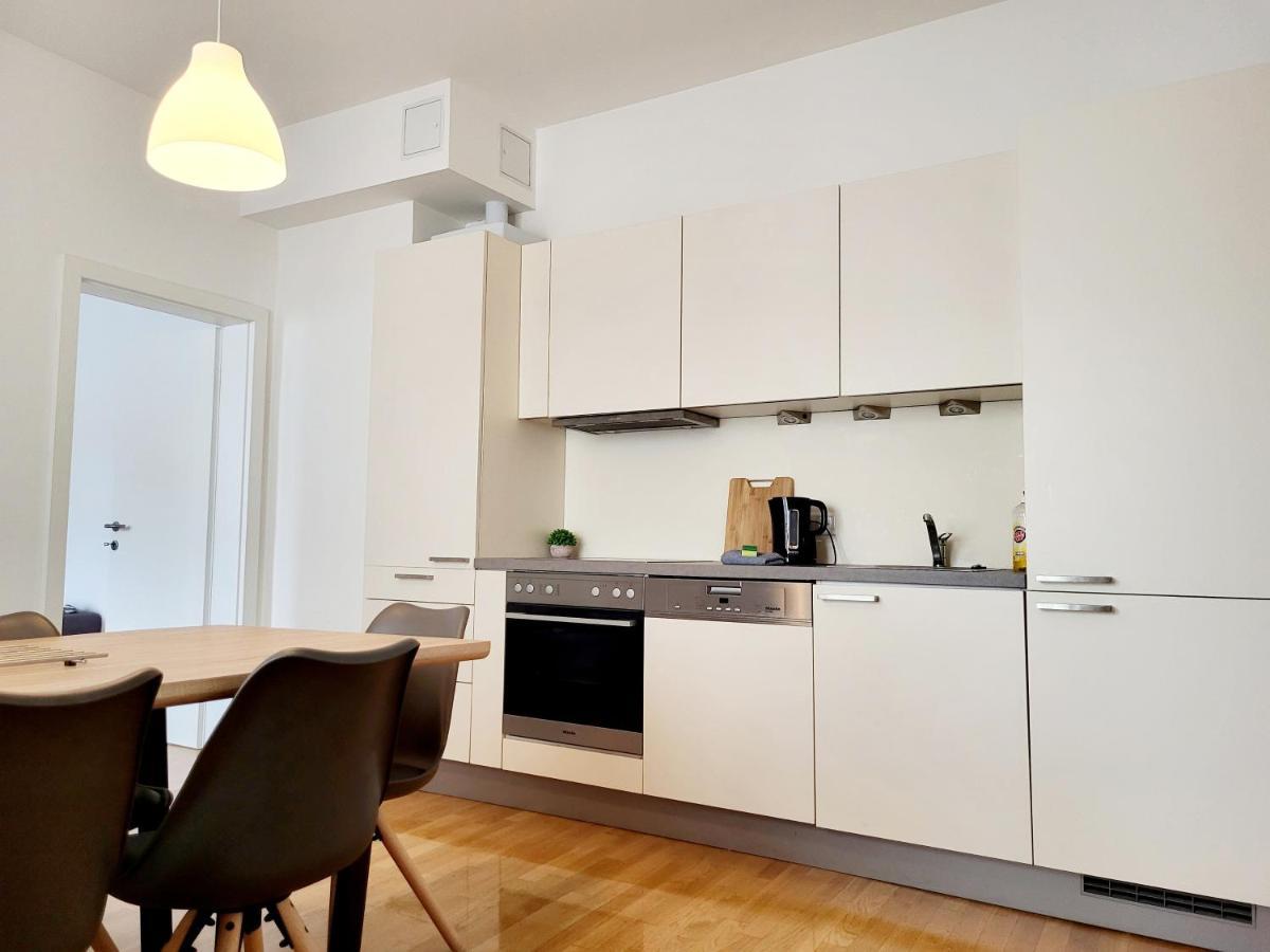 Floridsdorfer Apartment - Free Highspeed-Internet فيينا المظهر الخارجي الصورة